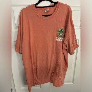 Comfort Colors “Pineapple Willys” PEACH Size 2X Women’s T-Shirt